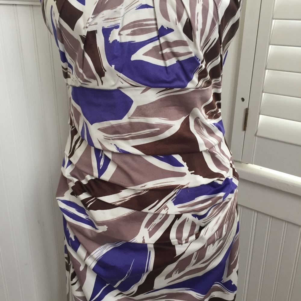 Suzi Chin for Maggie Boutique Ruched-Waist Dress - Picture 3 of 6